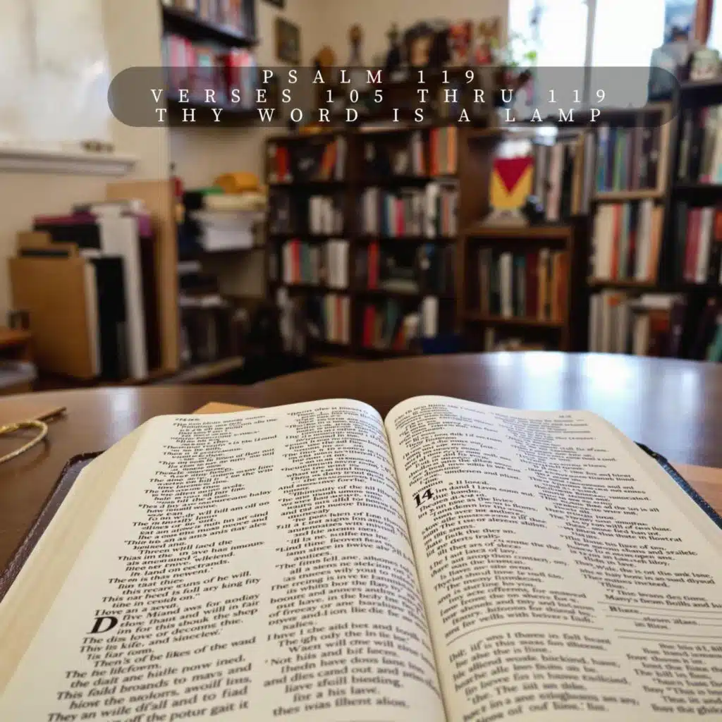 Psalms 119 Verses 105 thru 119 (Thy Word is a Lamp Unto My Feet)