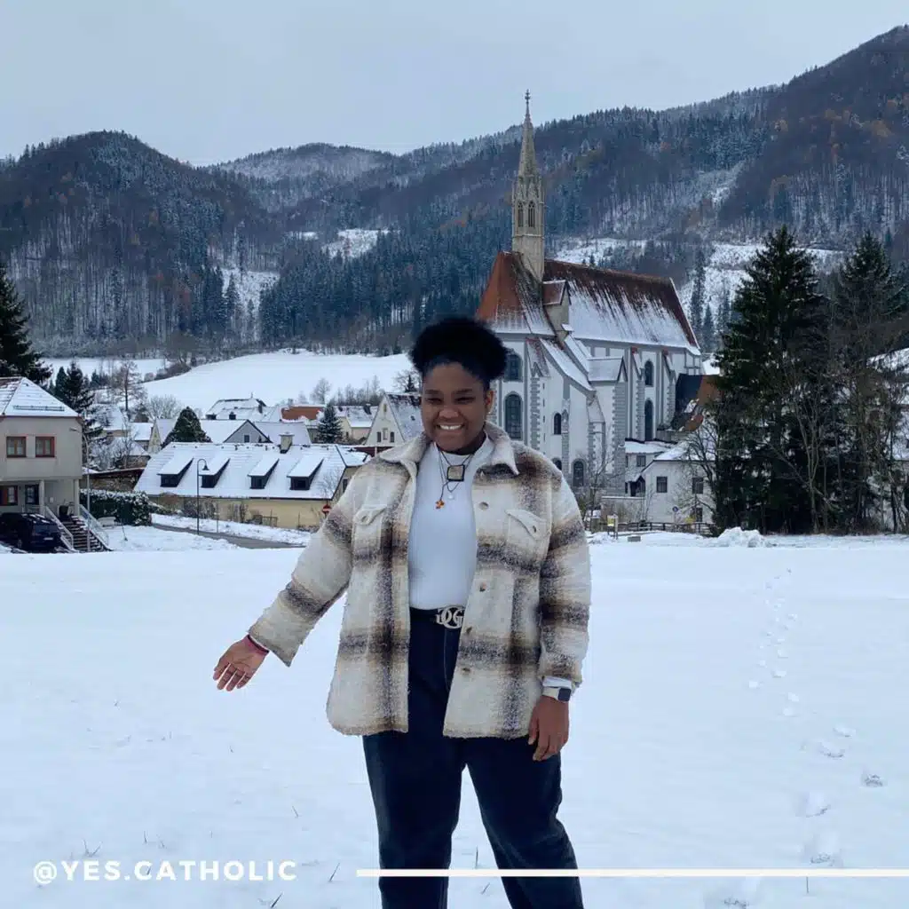Embracing Faith: Daja Britton's Journey from Baptist Roots to Catholicism