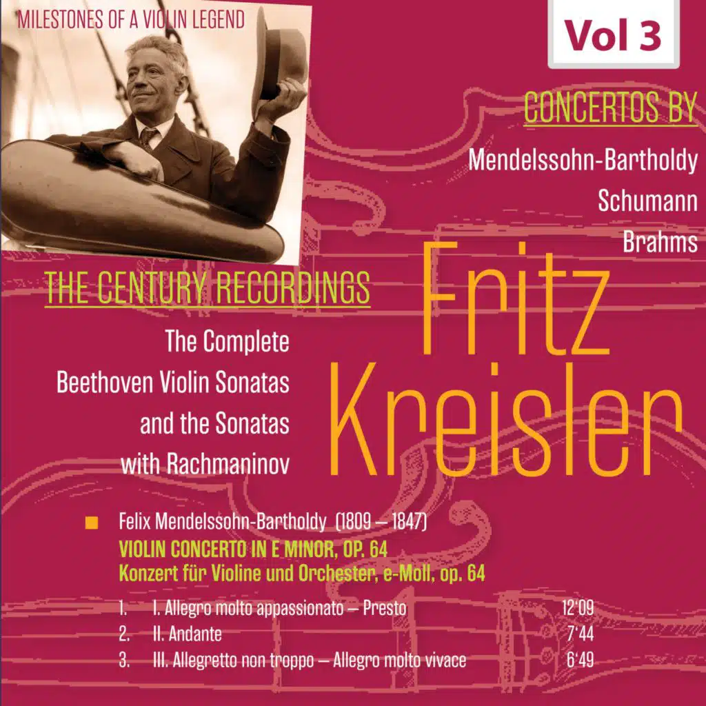 Fritz Kreisler, London Philharmonic Orchestra & John Barbirolli
