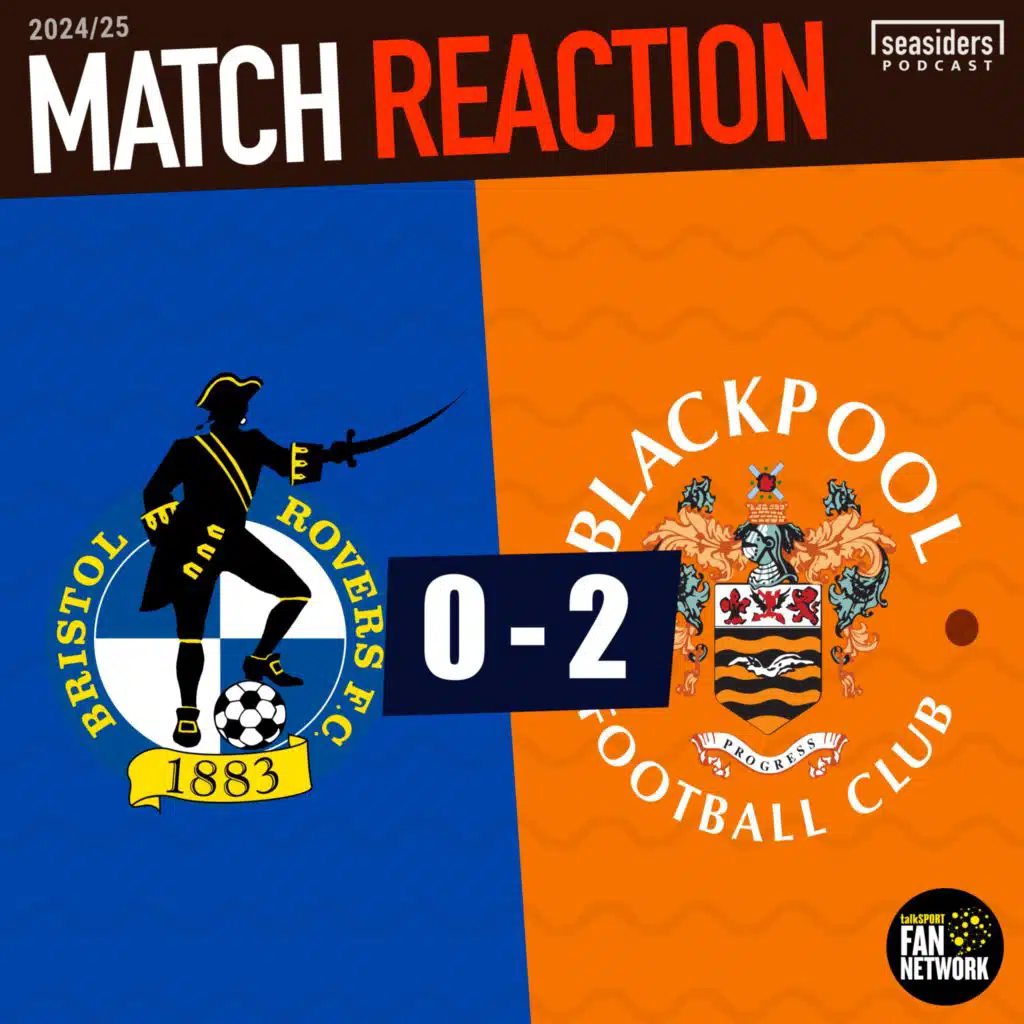 Bristol Rovers 0 - Blackpool 2 : REACTION