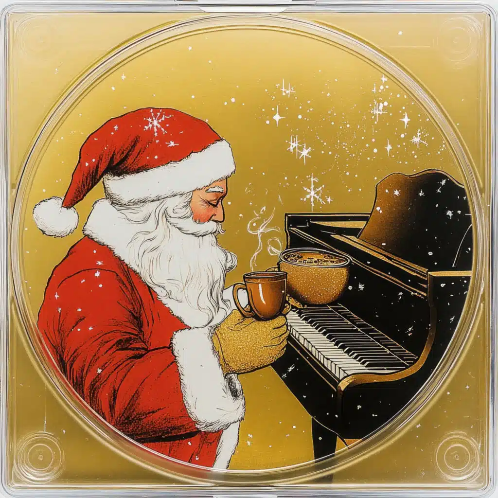 Snowy Night's Piano Poetry