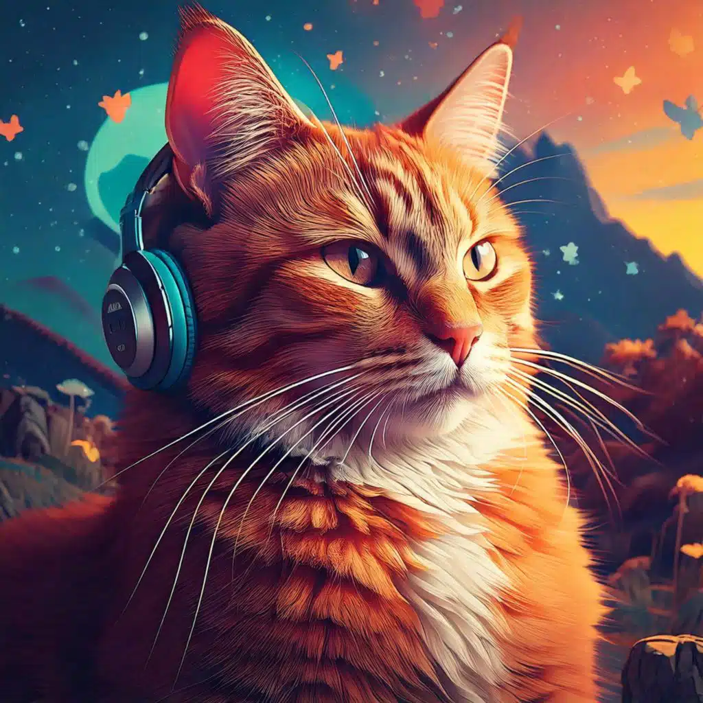 Lofi Cat Harmonies: Melodic Feline Moods
