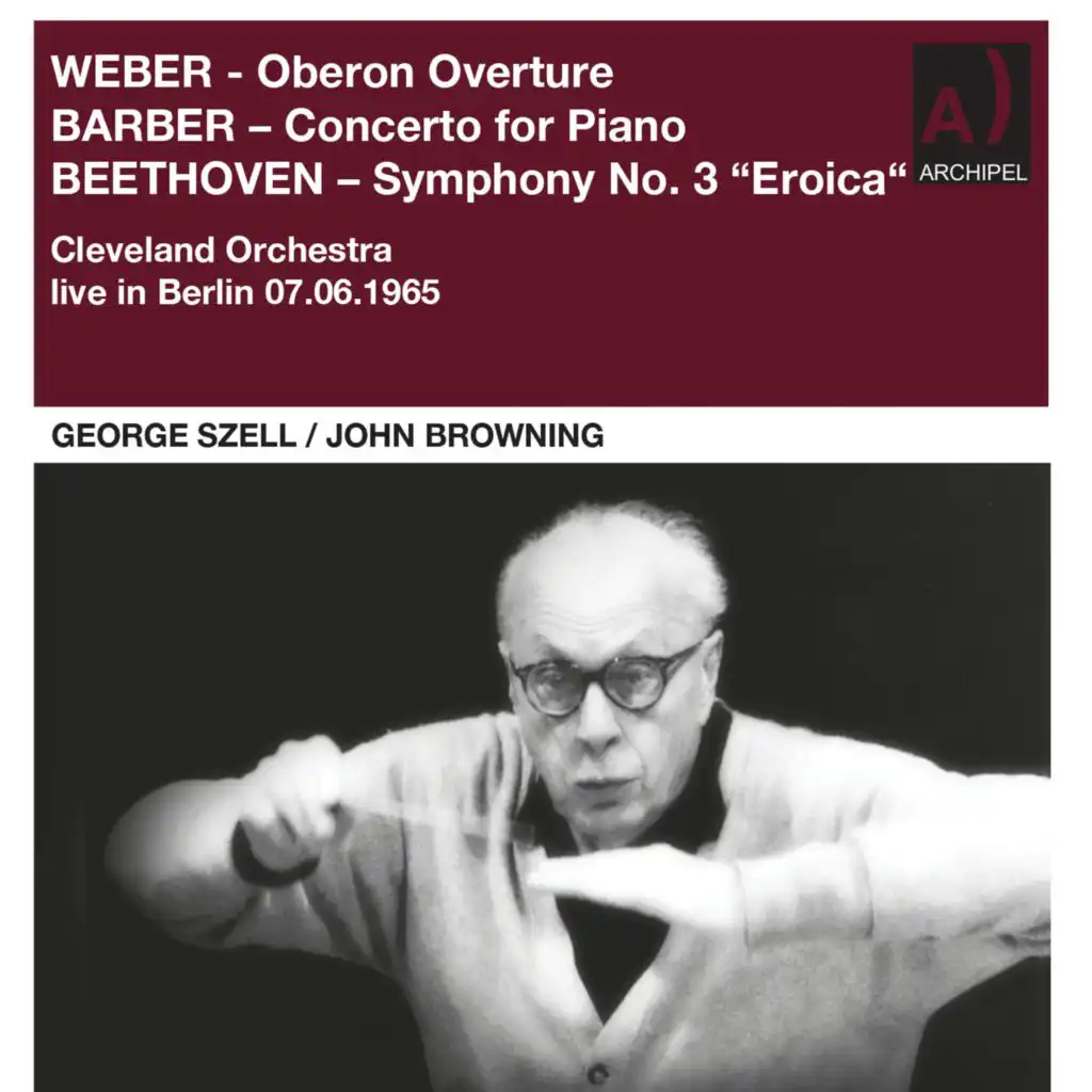 Weber, Barber & Beethoven: Orchestral Works (Remastered 2023) (Live)