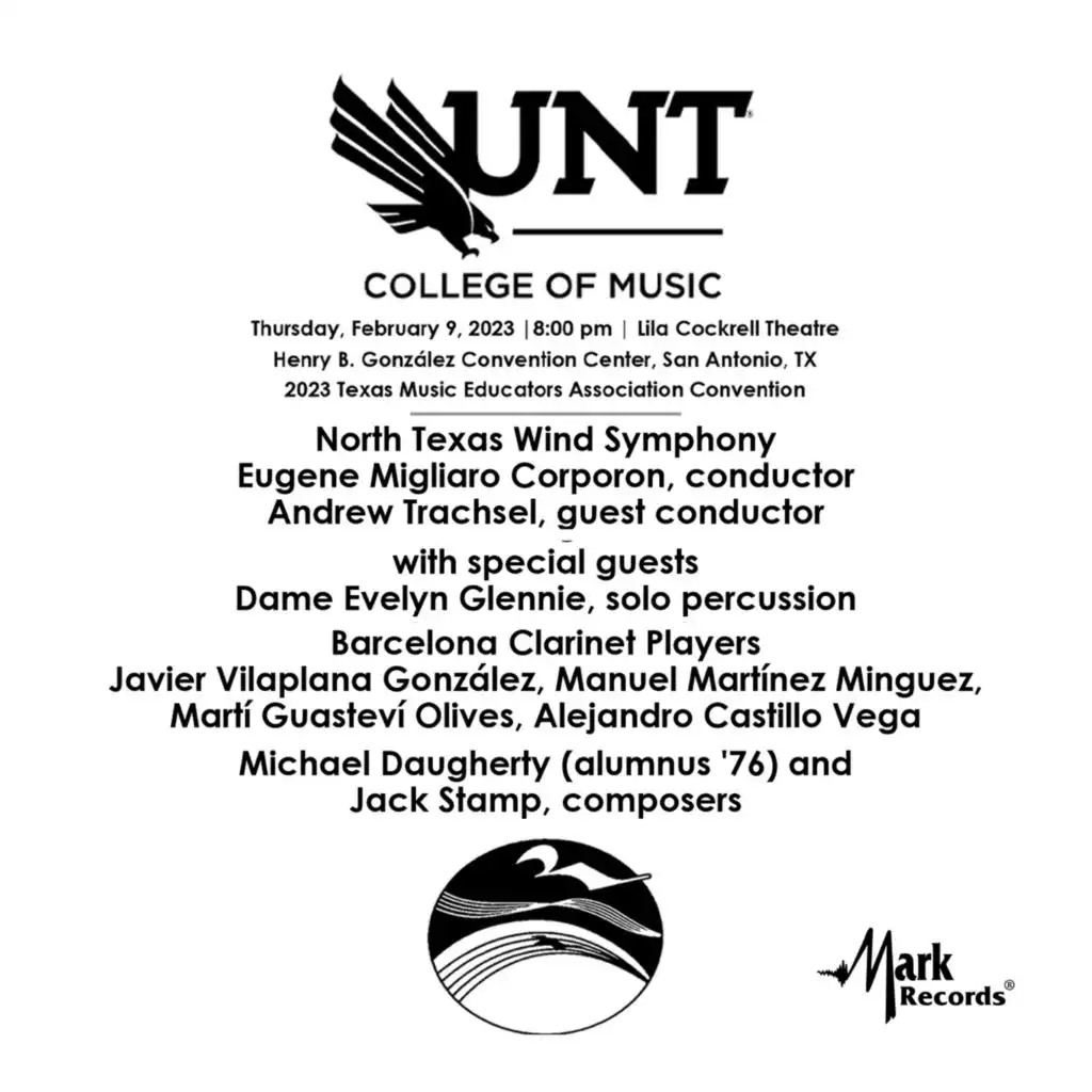 2023 Texas Music Educators Association: University of North Texas Wind Symphony (Live)