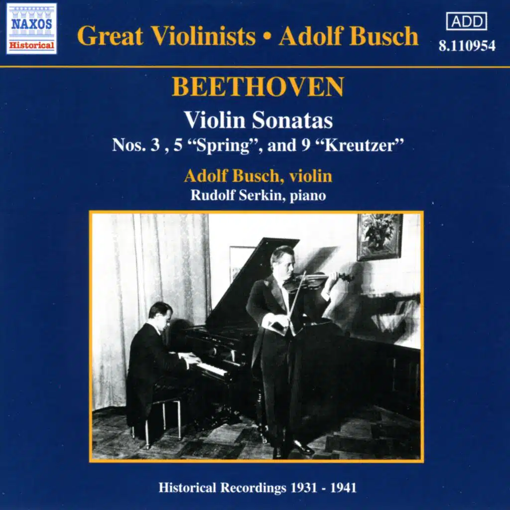 Violin Sonata No. 5 in F Major, Op. 24 "Spring": IV. Rondo. Allegro ma non troppo
