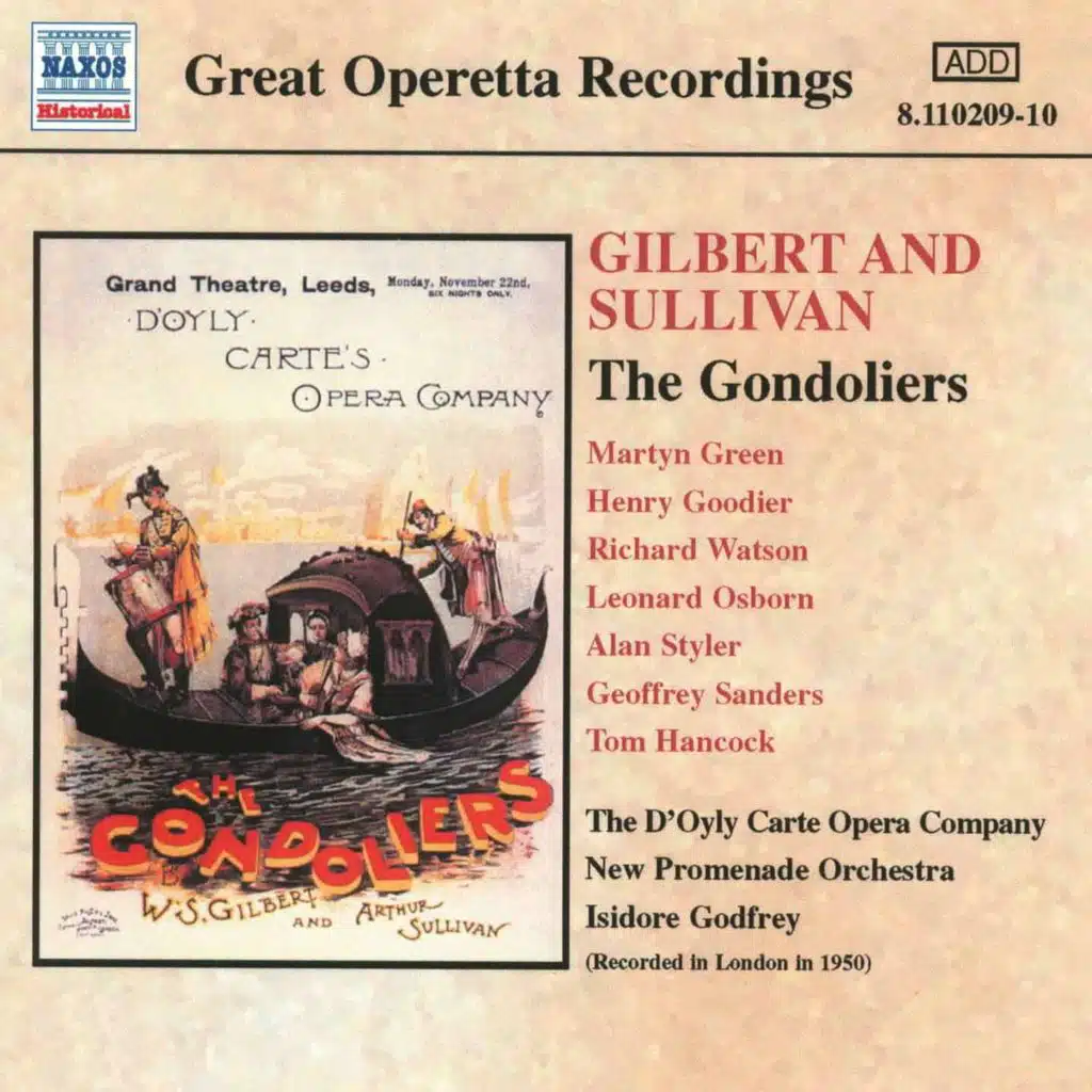 The Gondoliers, Act I: List and learn (Chorus of Contadine)