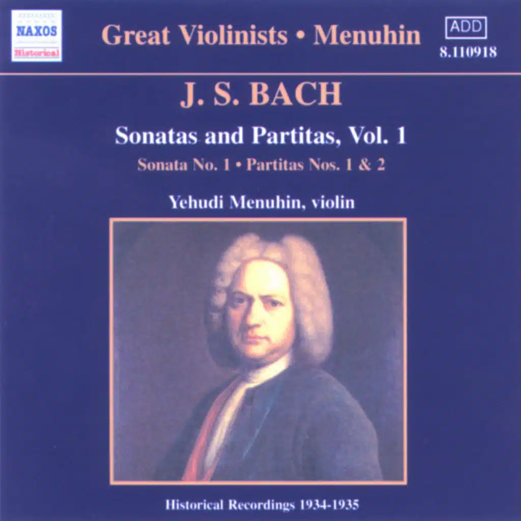 Violin Partita No. 2 in D Minor, BWV 1004: V. Chaconne
