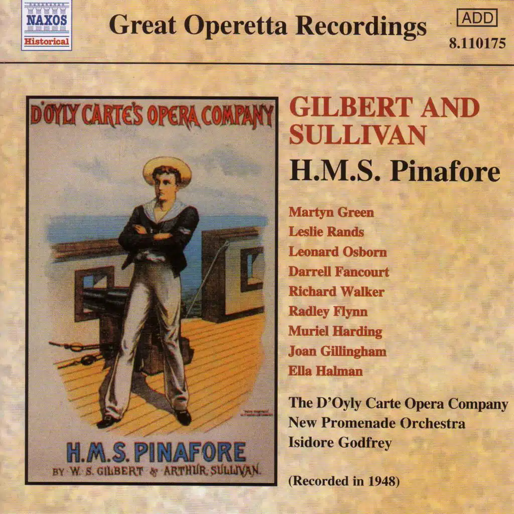 HMS Pinafore, Act I: We sail the ocean blue (Chorus)