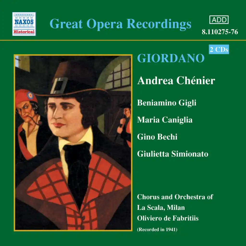 Giordano: Andrea Chenier (Gigli, Caniglia) (1931)