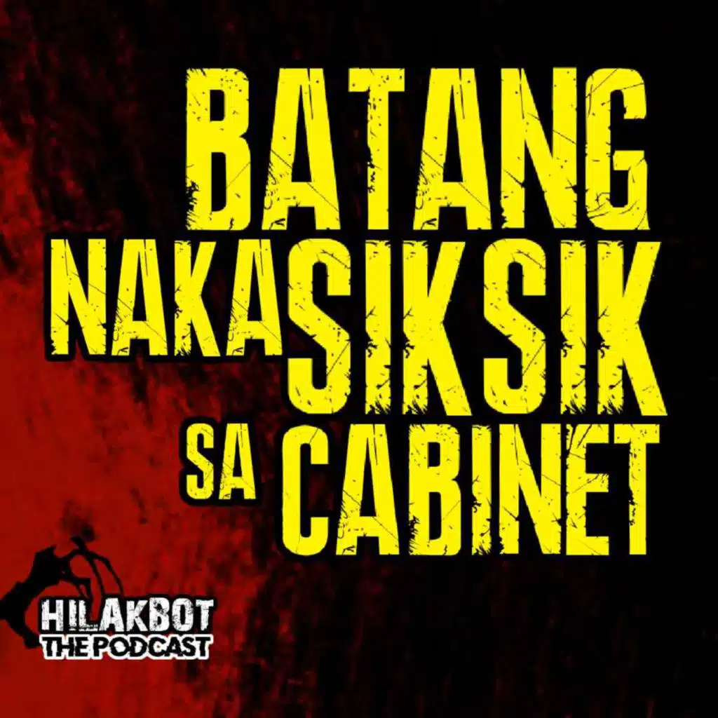 BATANG NAKASIKSIK sa CABINET