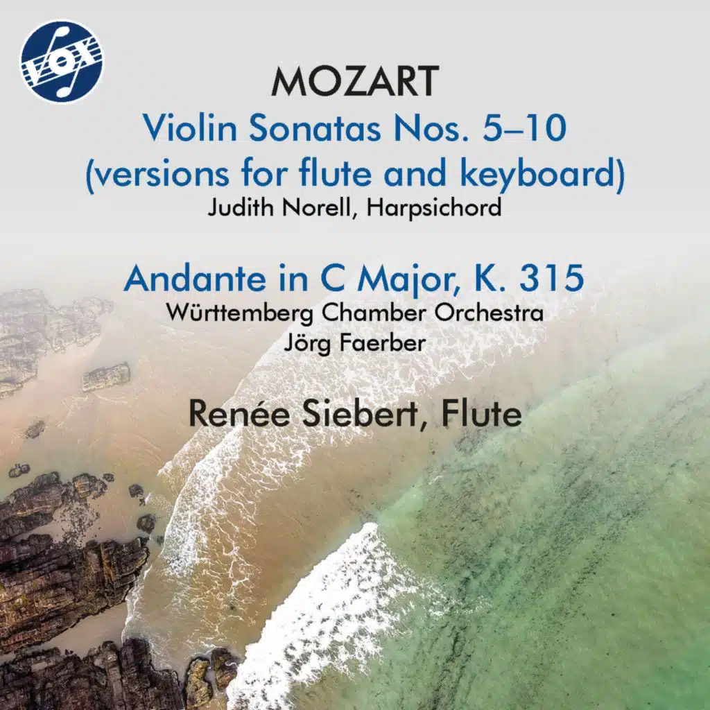 Violin Sonata No. 9 in C Major, K. 14 (Version for Flute & Keyboard)