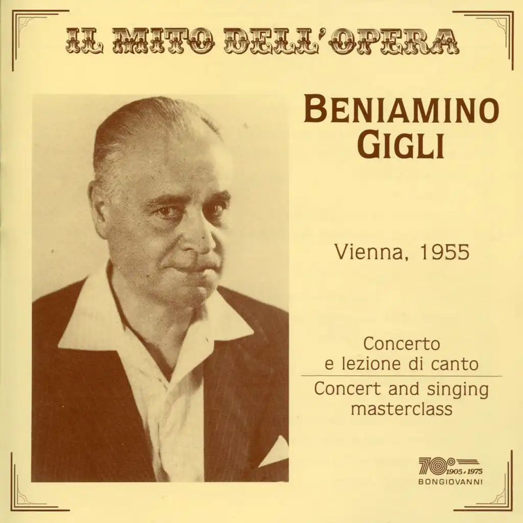 Beniamino Gigli & Artist Unknown