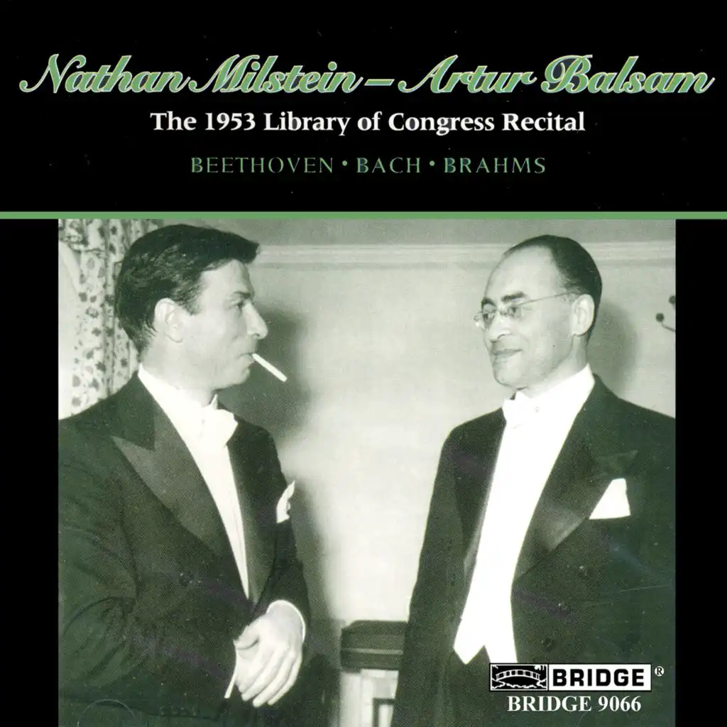 Nathan Milstein & Artur Balsam