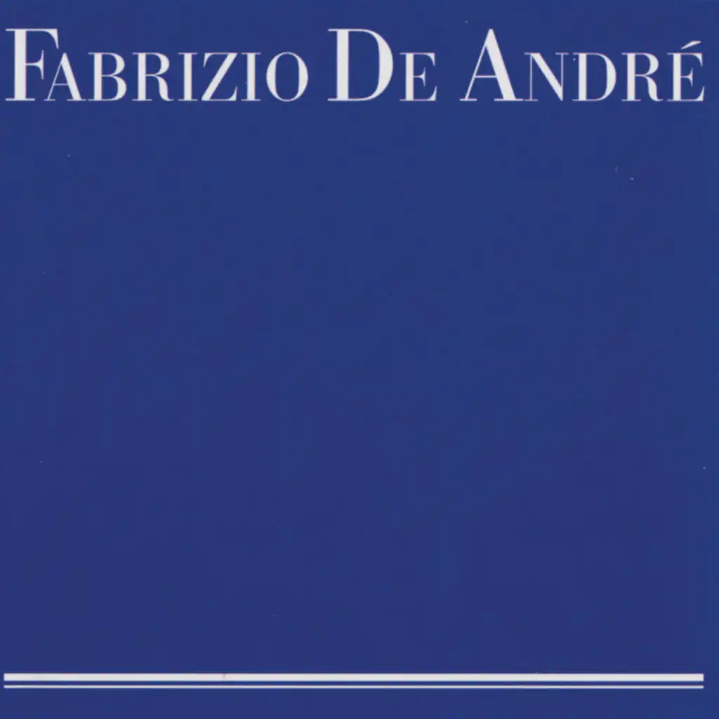 Fabrizio De Andrè (Blu)