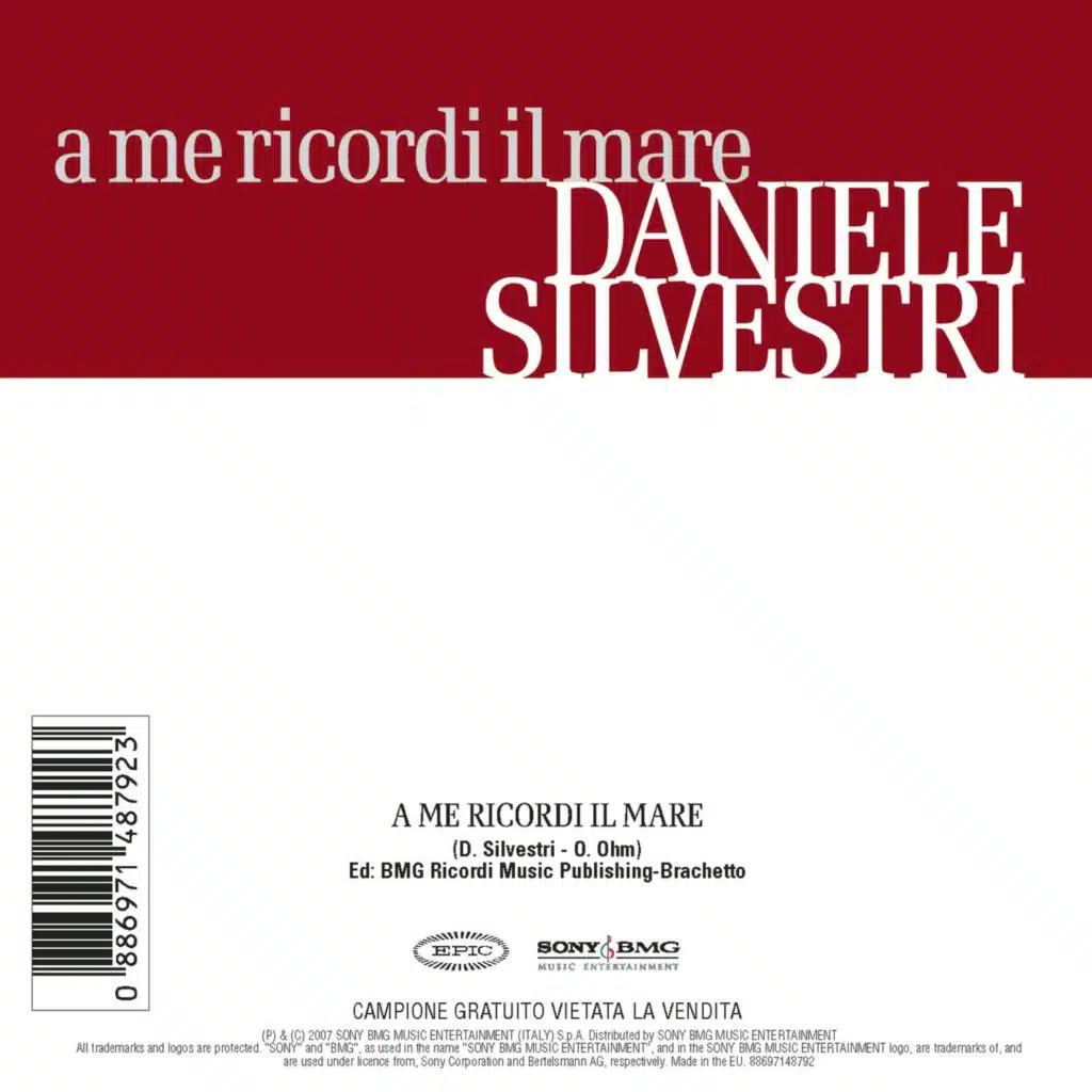 A Me Ricordi Il Mare (Radio Edit)