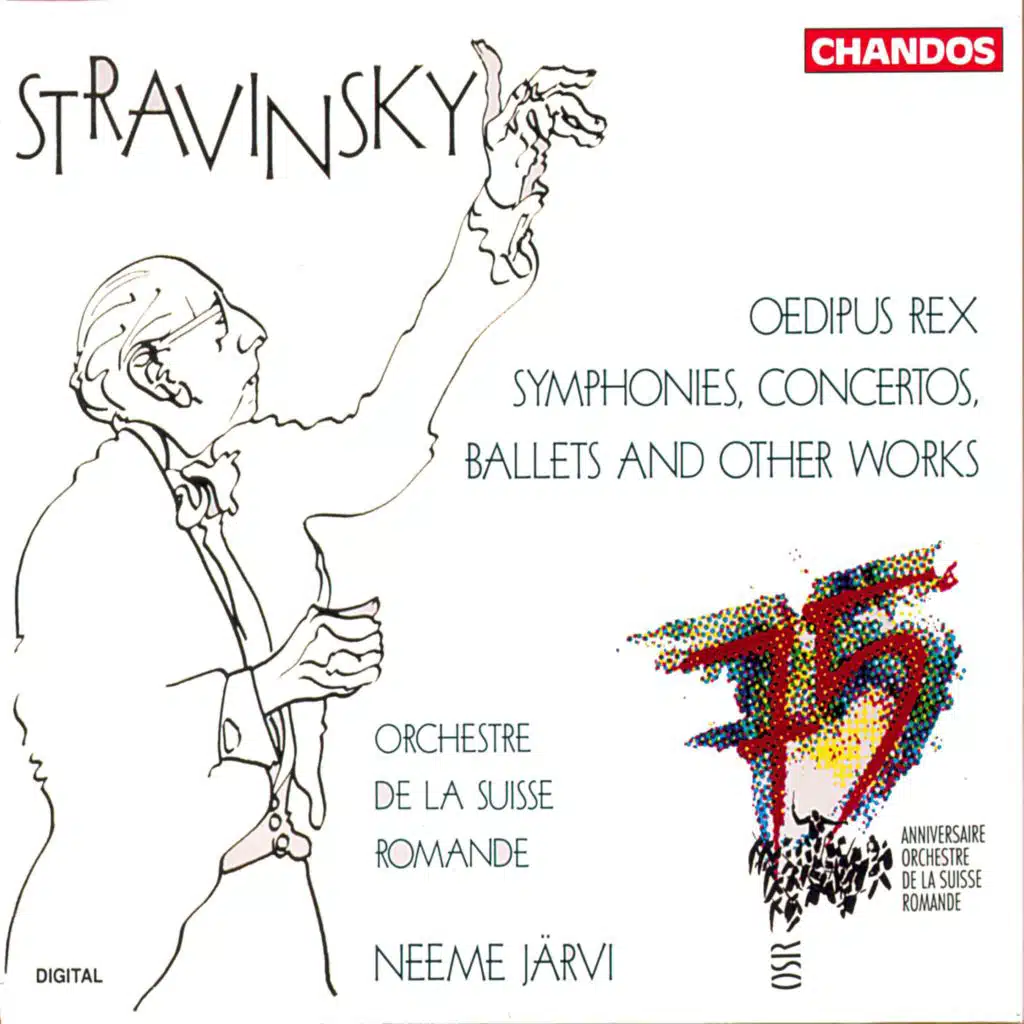 Neeme Järvi, Orchestre de la Suisse Romande, Chœur de Chambre Romand, Chœur Pro Arte de Lausanne & Société chorale du Brassus
