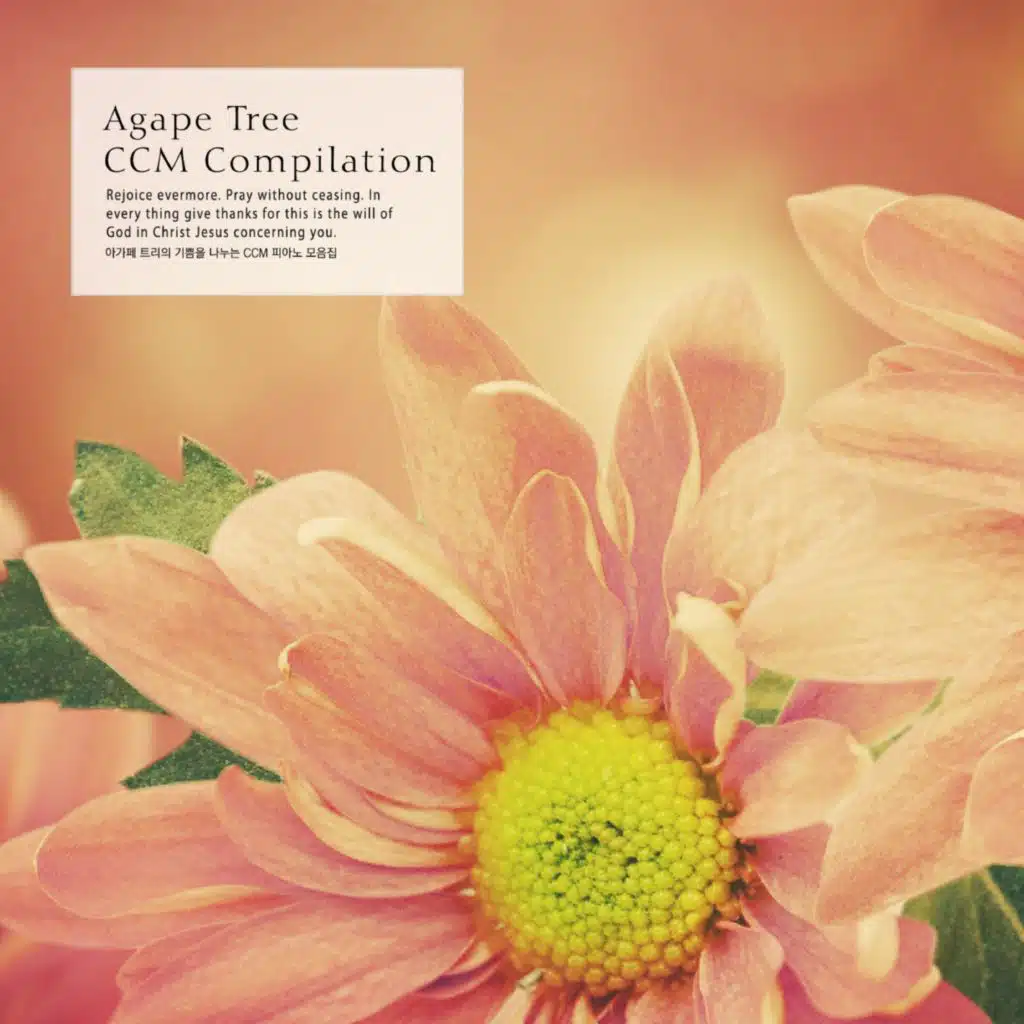 CCM piano collection that shares the joy of agape tre