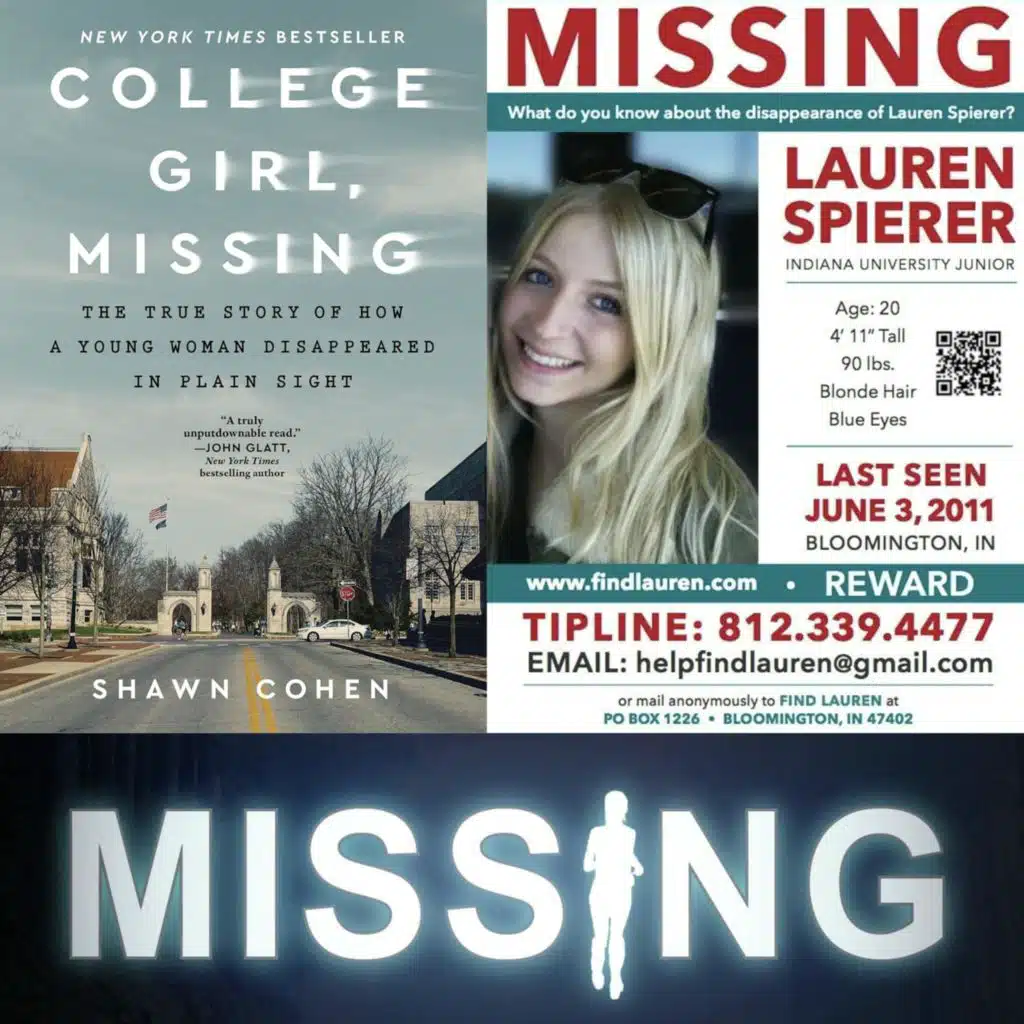 474 // Lauren Spierer w/ Shawn Cohen of College Girl, Missing