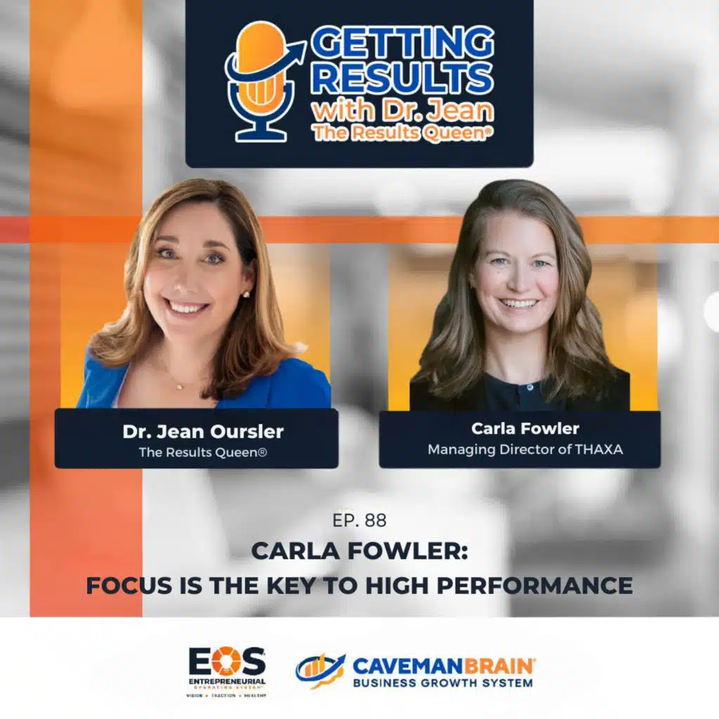 E88: Carla Fowler: Focus is the Key to High Performance