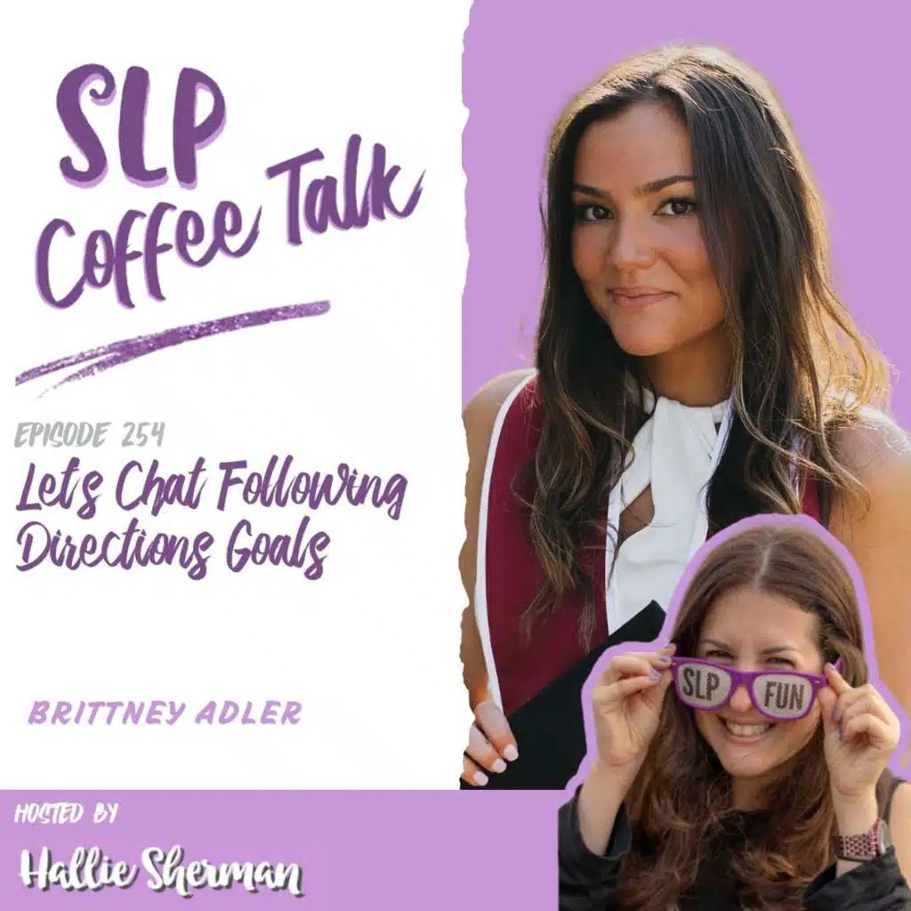 Let's Chat Following Directions Goals