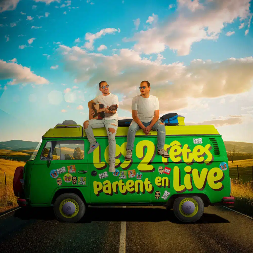 Les 2 têtes partent en live