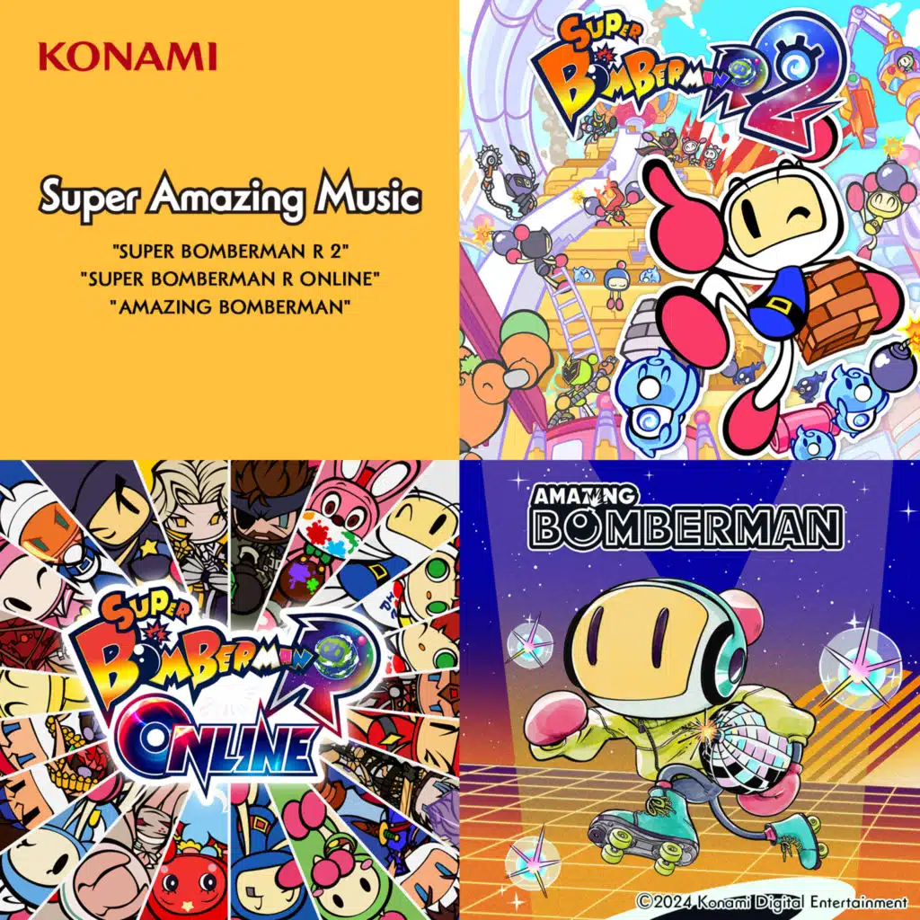 Super Amazing Music "SUPER BOMBERMAN R 2"/"SUPER BOMBERMAN R ONLINE"/"AMAZING BOMBERMAN"