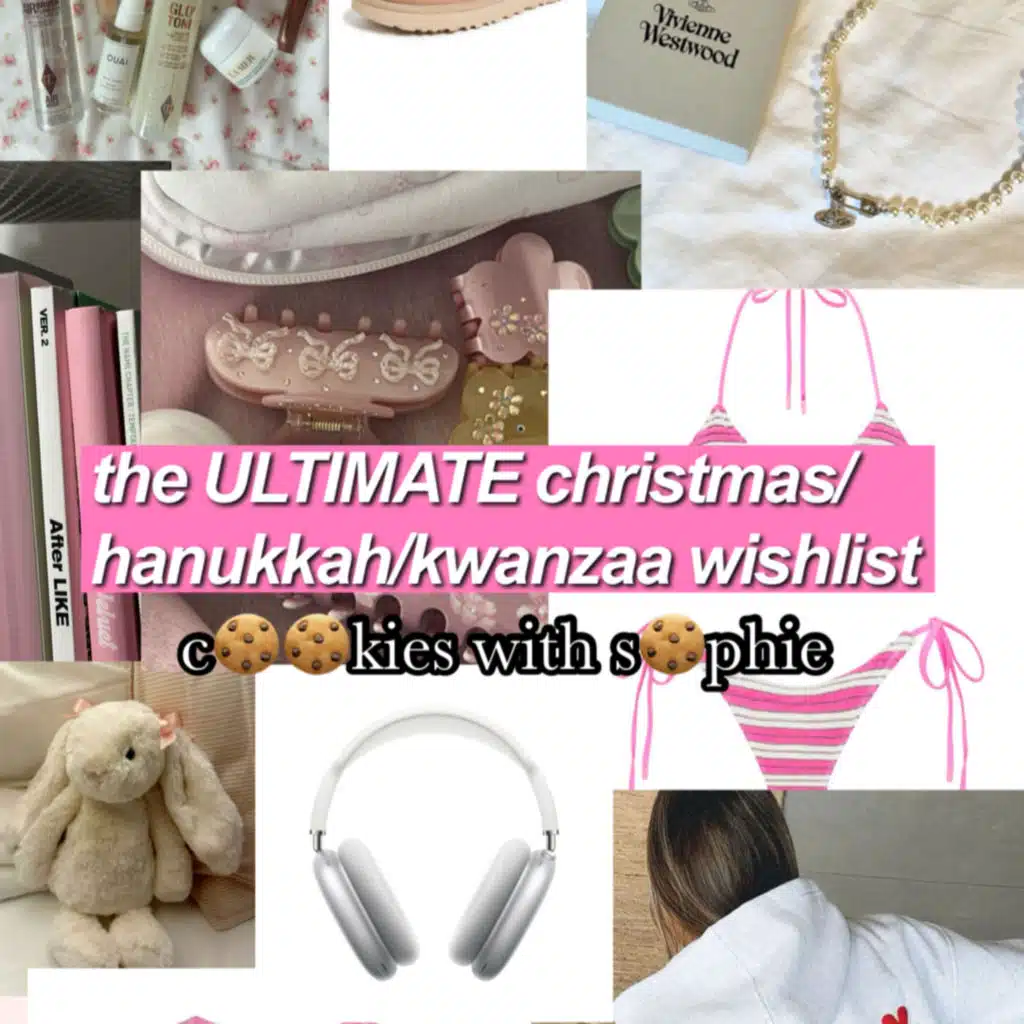 the ULTIMATE christmas/holiday gift guide (everything i'm asking for + fav products)