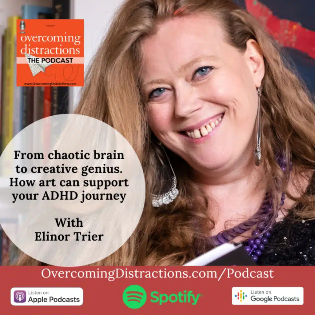 From chaotic brain to creative genius. How art can support your ADHD journey