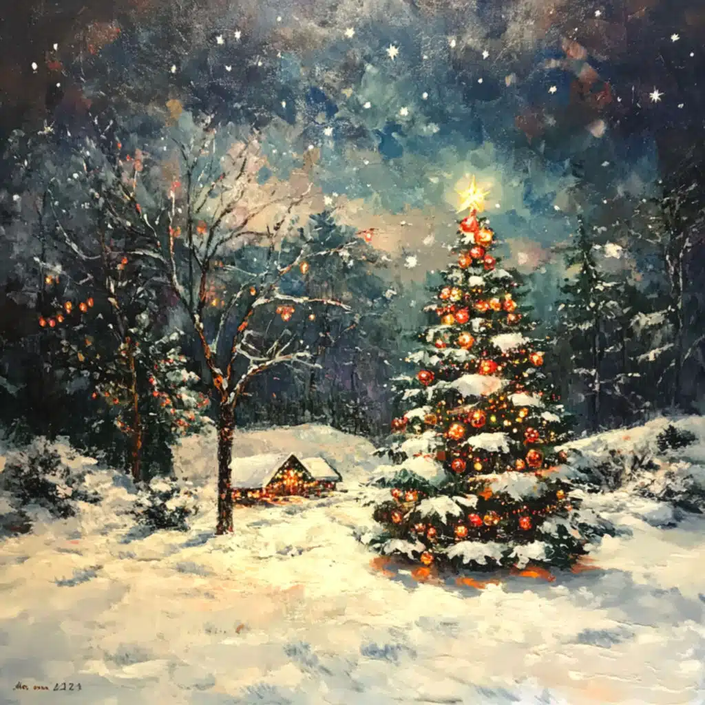 Top Christmas Hits 2023 & Christmas Fireplace Sounds