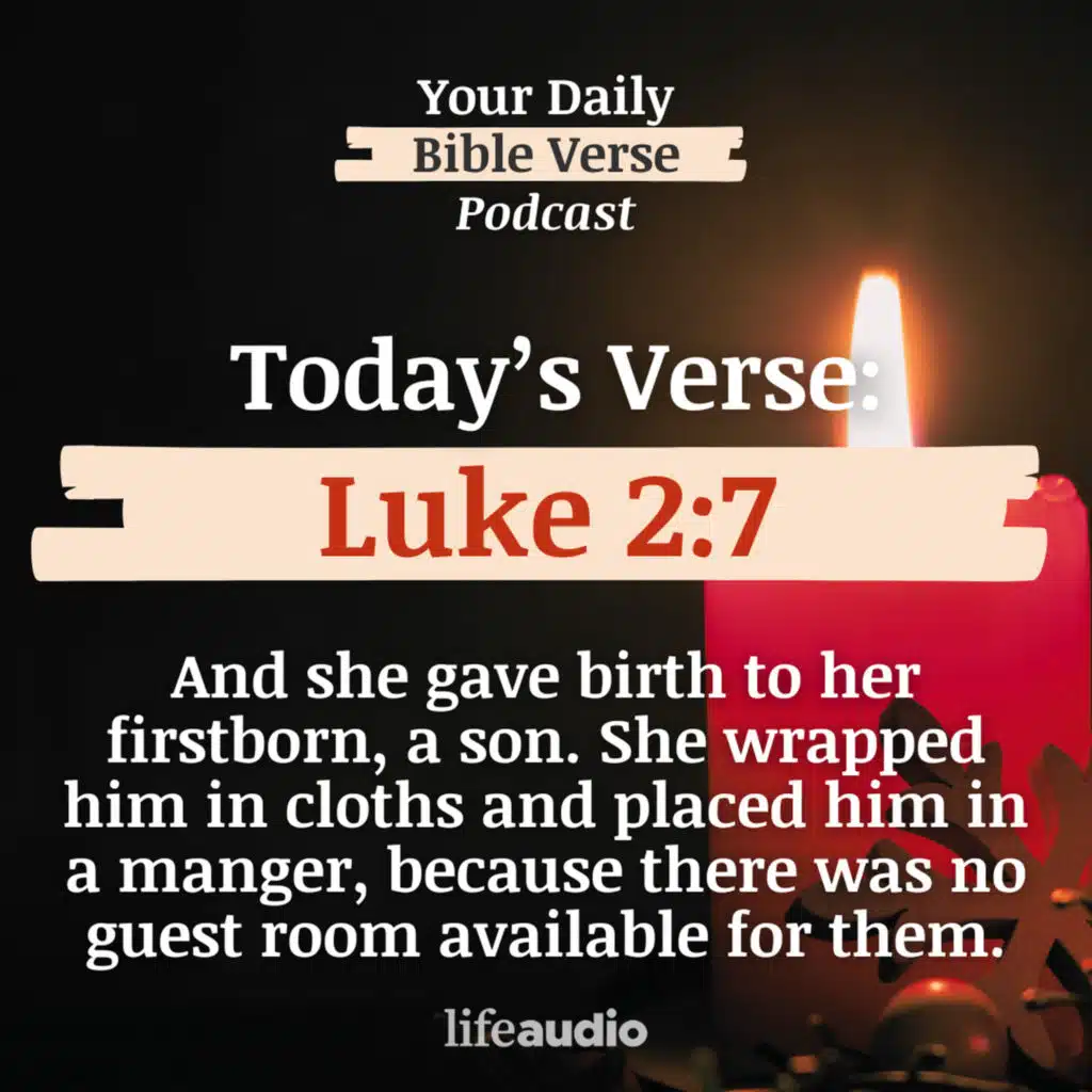 Finding Peace As We Surrender (Luke 2:7)