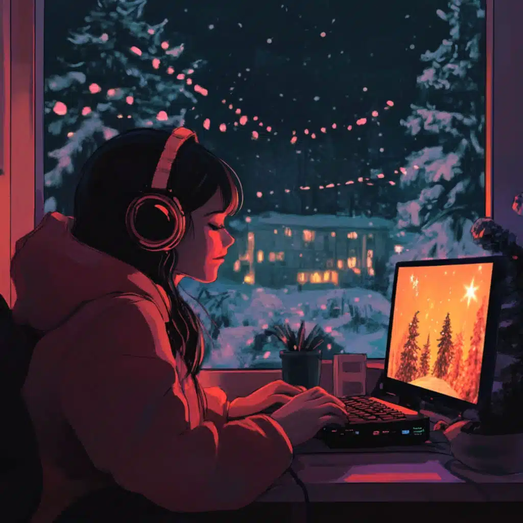Silent Snowfall and LoFi Glow