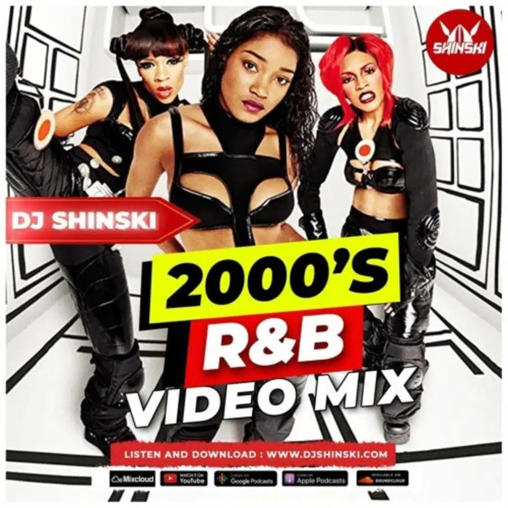 Early 2000s Throwback R&B Clean Video Mix 4 - Dj Shinski [Toni Braxton, TLC, Destiny's child, Eve]