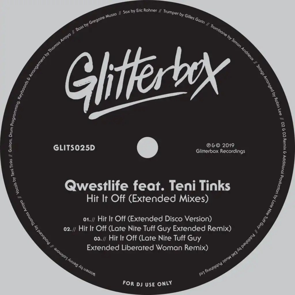 Hit It Off (Extended Disco Version) [feat. Teni Tinks]