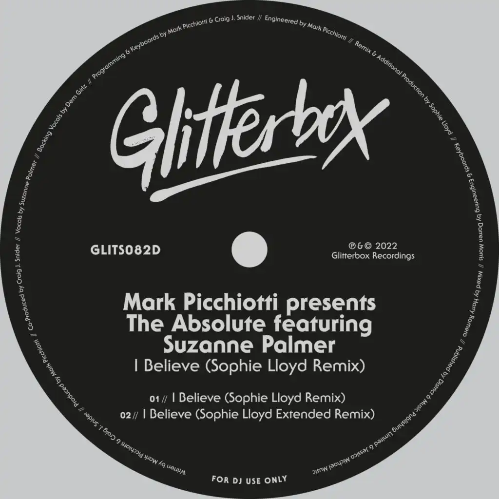 I Believe (Sophie Lloyd Extended Remix) [feat. Suzanne Palmer]