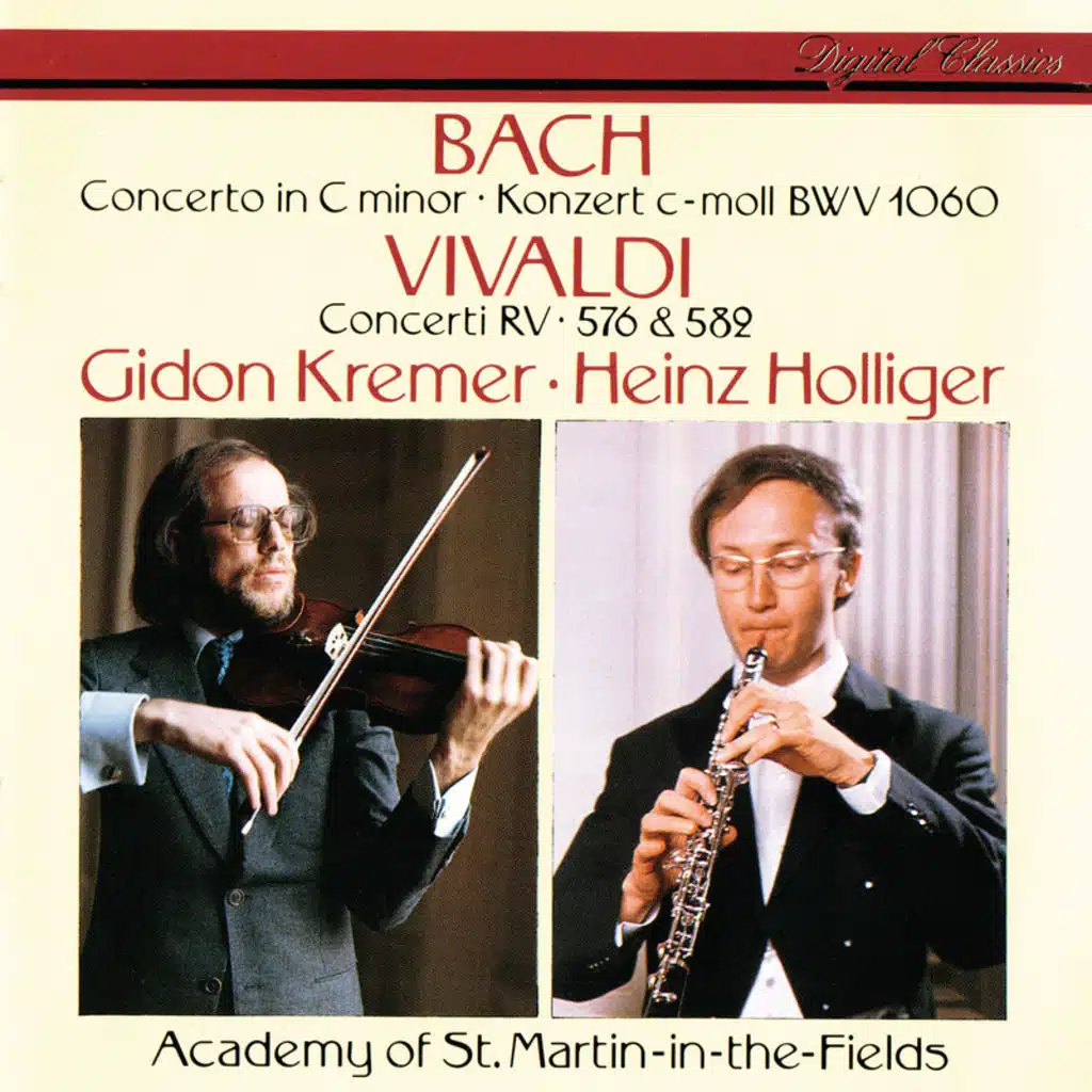 Heinz Holliger, Gidon Kremer & Academy of St Martin in the Fields