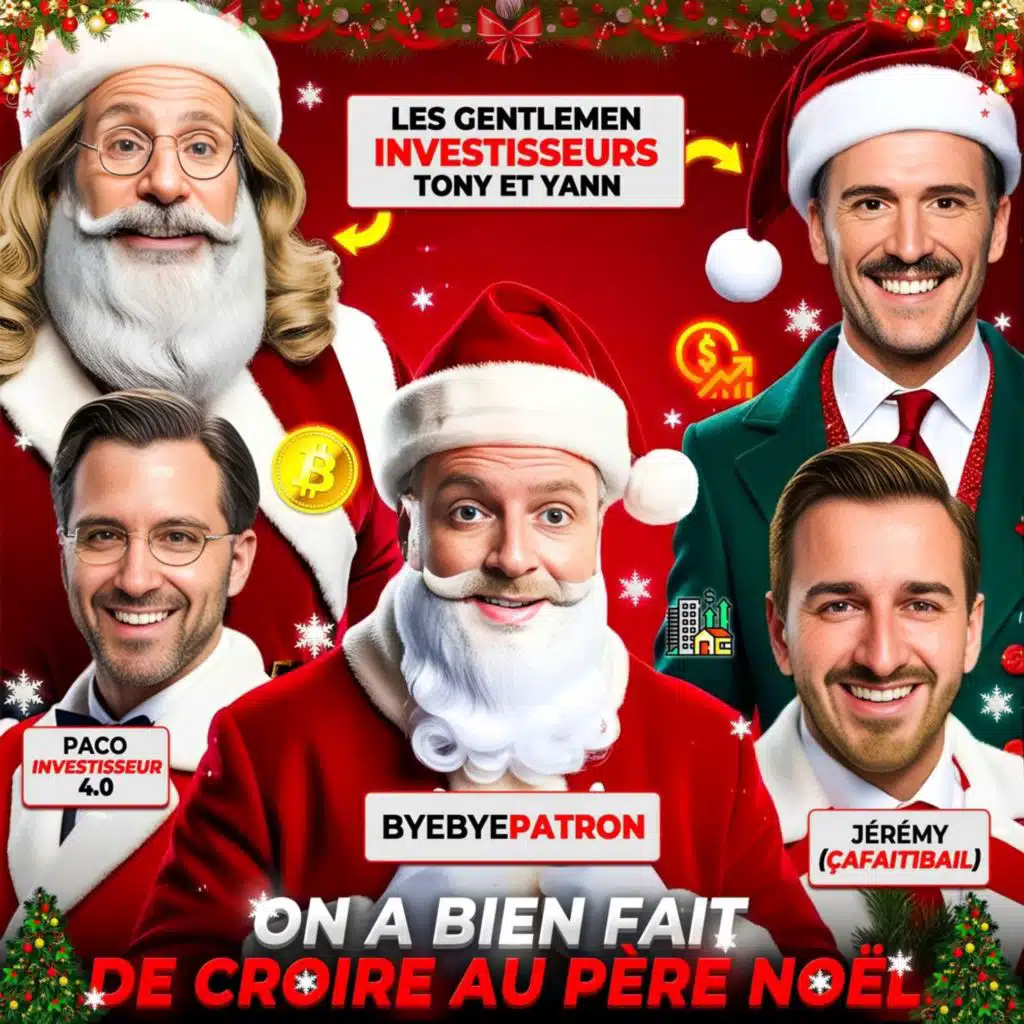 On a bien fait de croire au Père Noël, avec la Dream Team Gentlemen Paco Investisseurs 4.0, Jérémy Nabais Cafait1bail