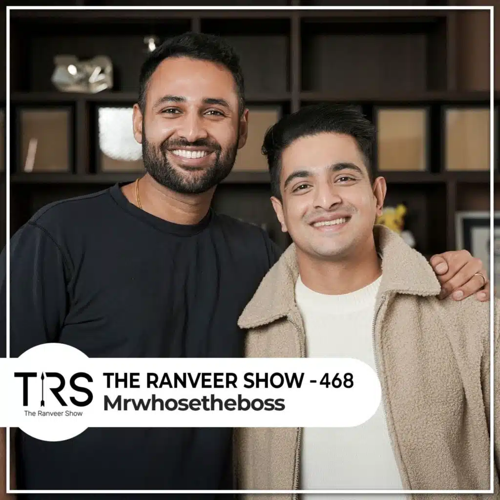 @Mrwhosetheboss  On Building A YouTube Empire, Future Of Tech & Content | The Ranveer Show 468