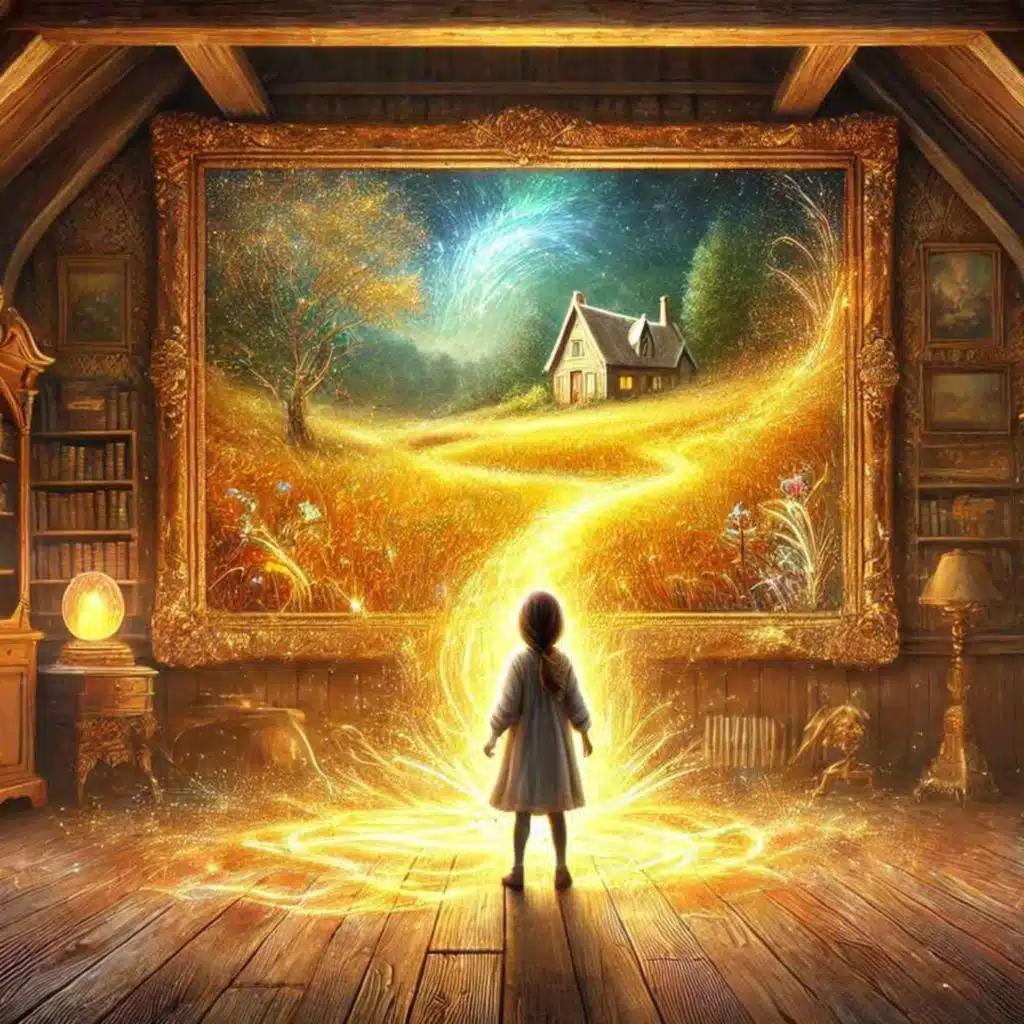 187 | Beginner - Short Story: The Painting That Came Alive [English Listening Practice]