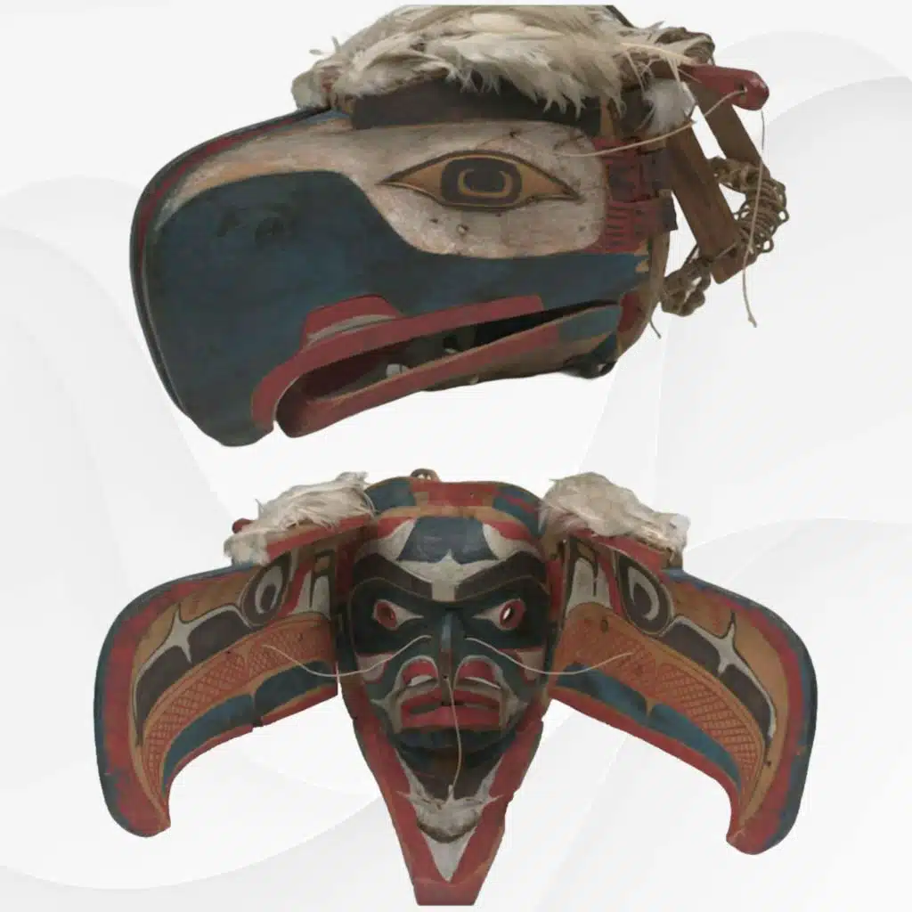 Kwakwaka’wakw artist | Eagle Transformation Mask