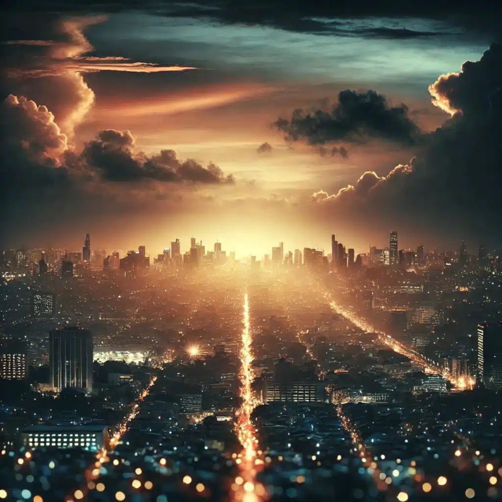 La lumiére des villes & évolutions