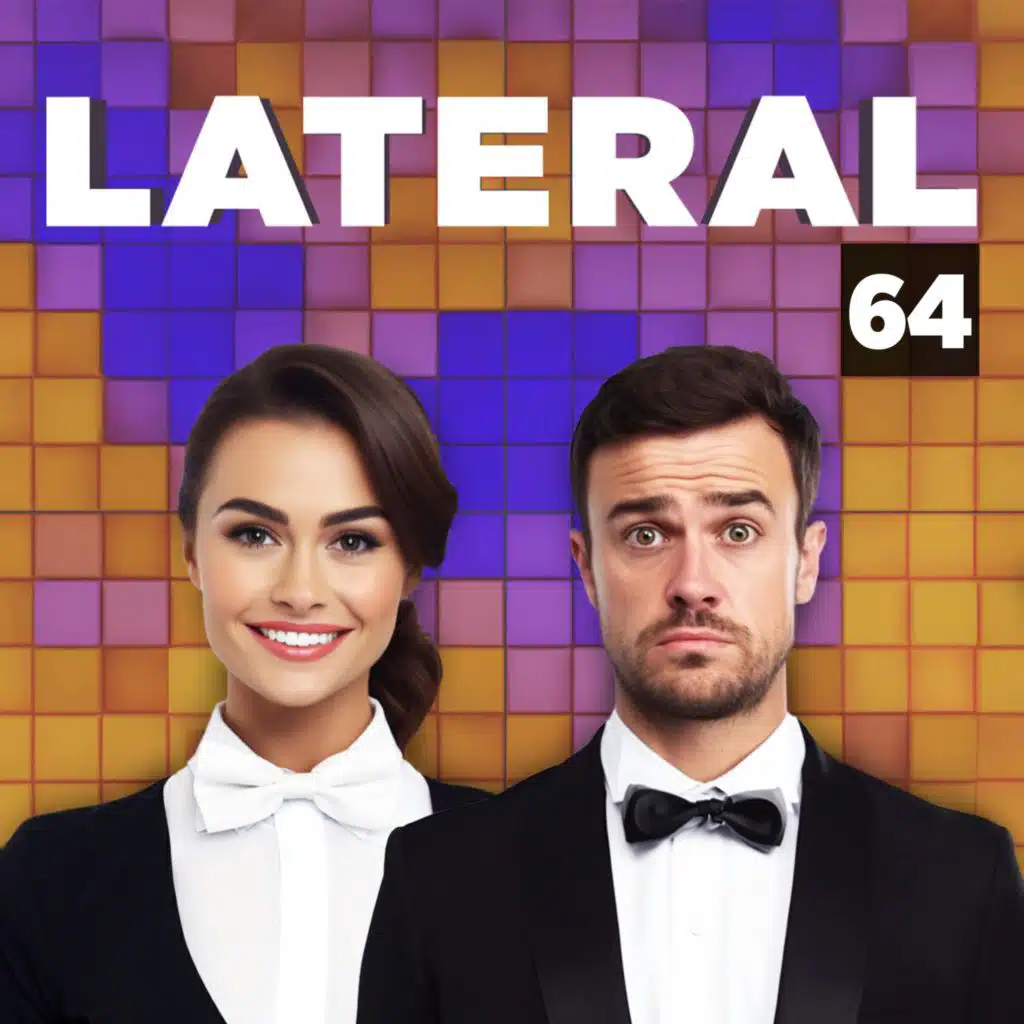 64: Black and white bowties