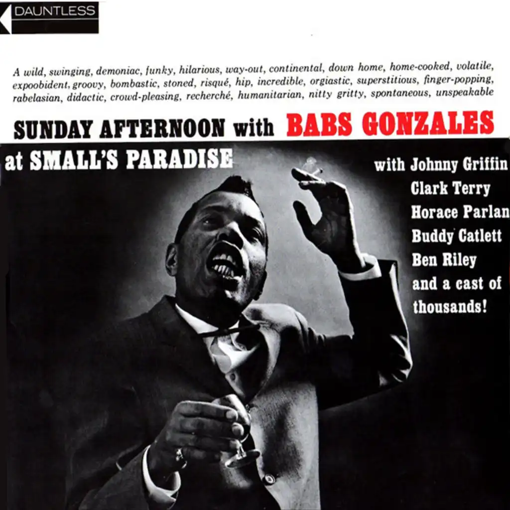 Sunday Afternoon With Babs Gonzalez At Small's Paradise