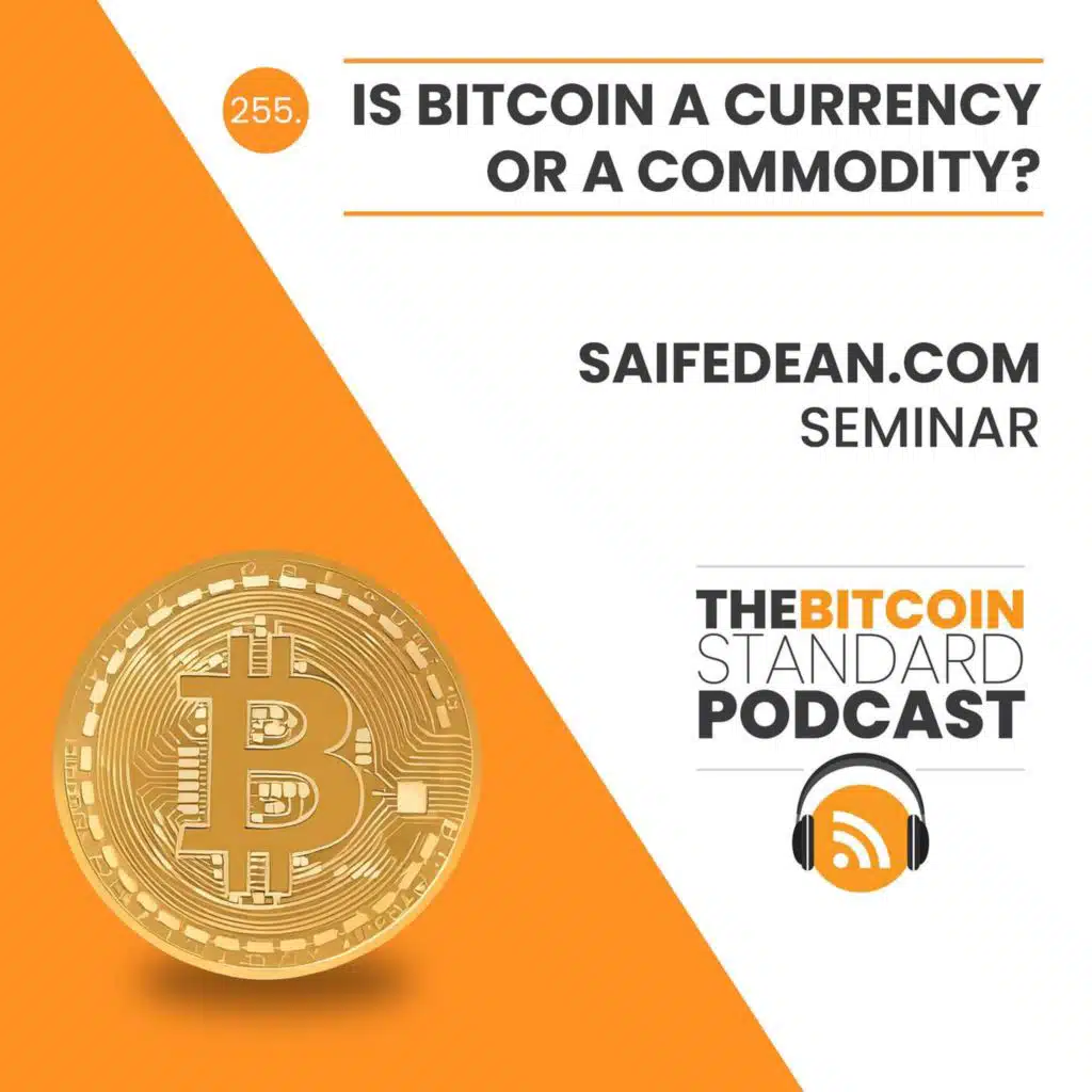 255. Is bitcoin a currency or a commodity?