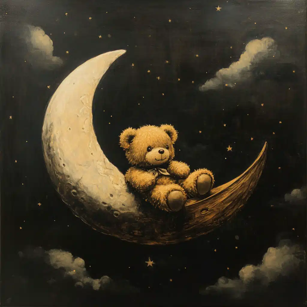 Teddy Bear on the Moon - Lullaby Sounds For Sleep Time