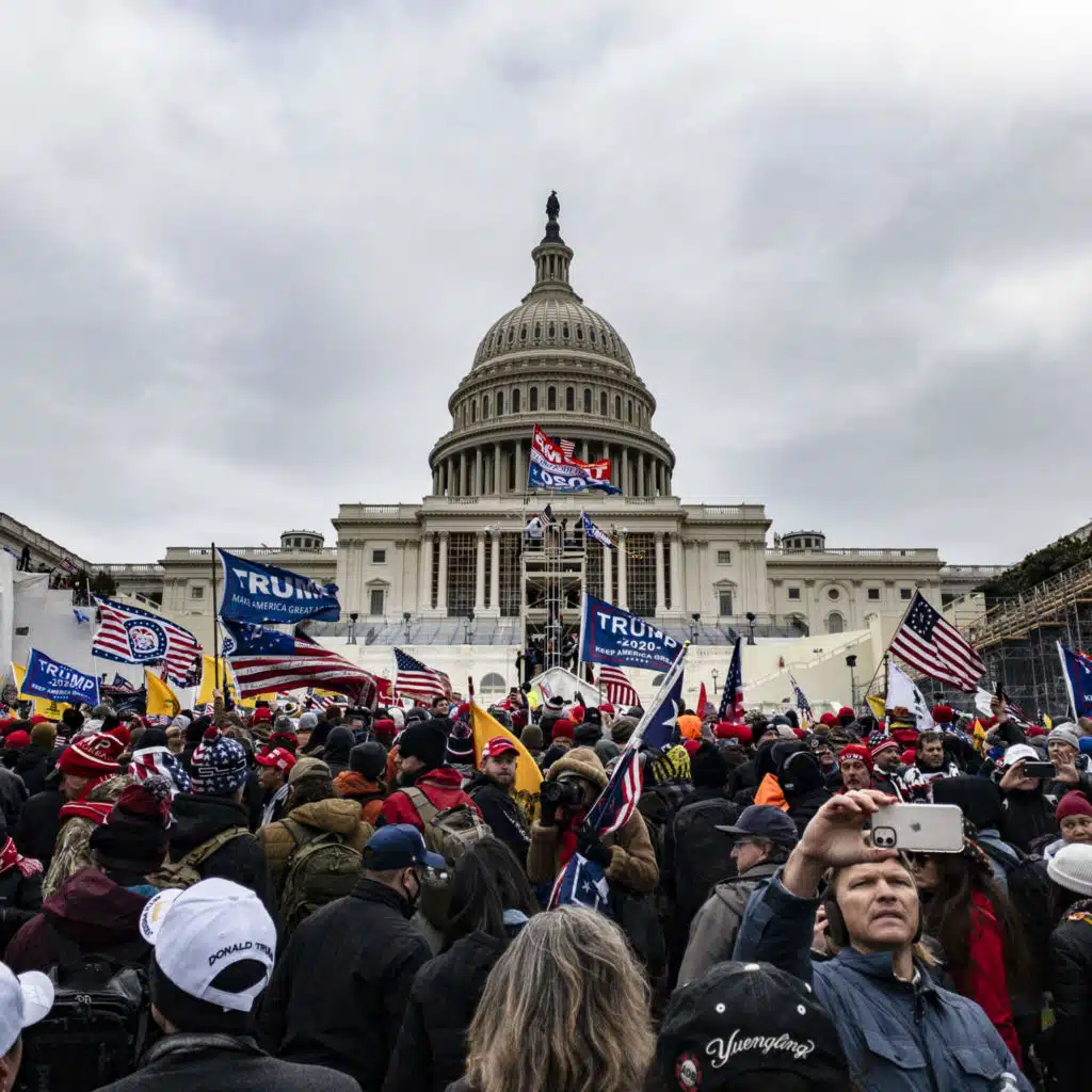 Trump Supporters Storm U.S. Capitol, Halting Final Count Of Biden Votes