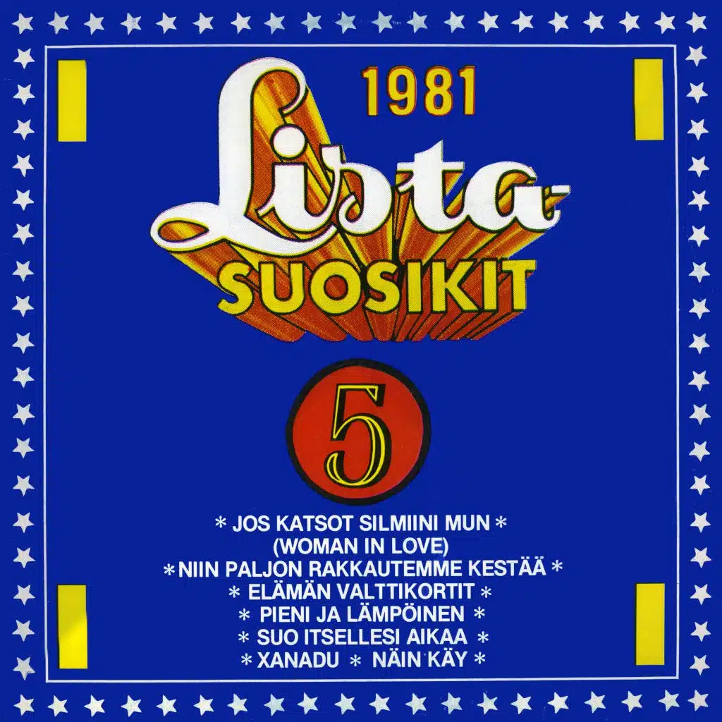 Listasuosikit 5