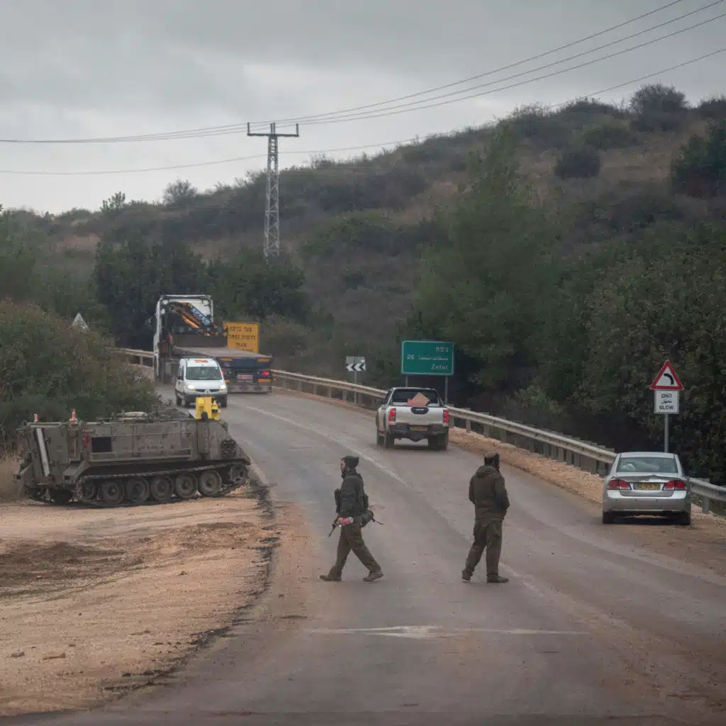 A second frontline: fighting on the border between Israel and Lebanon