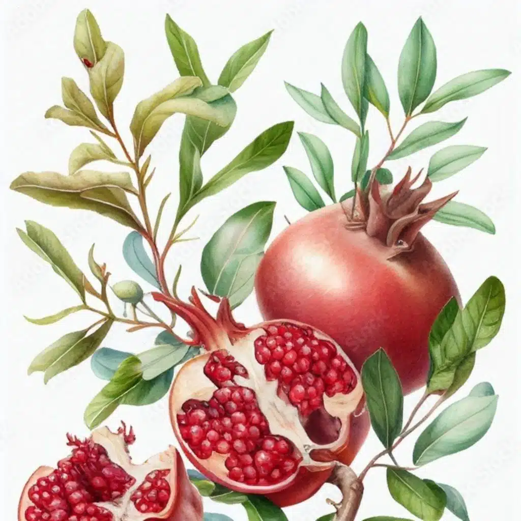 غصن رمان