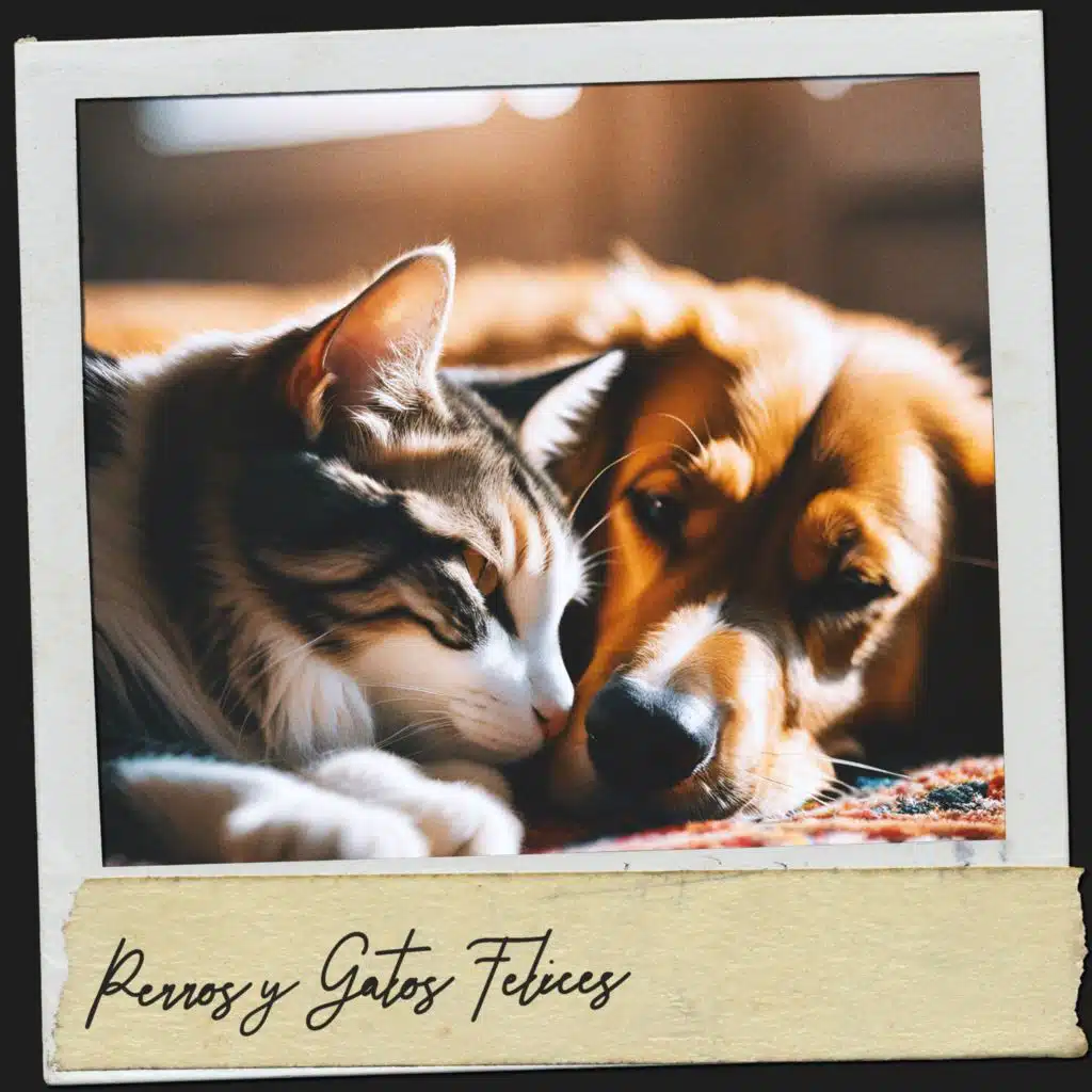 Perros y Gatos Felices: Encuentro peludo