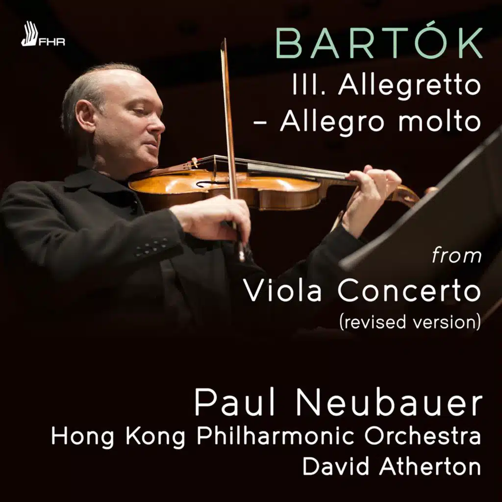 Concerto for Viola and Orchestra (revised version) III. Allegretto – Allegro molto